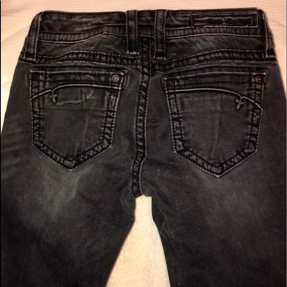 Rock Revival Elle black wash rocker skinny jean - Picture 10 of 14